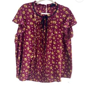 Perch By Blu-Pepper Floral Present Top Size 3XL